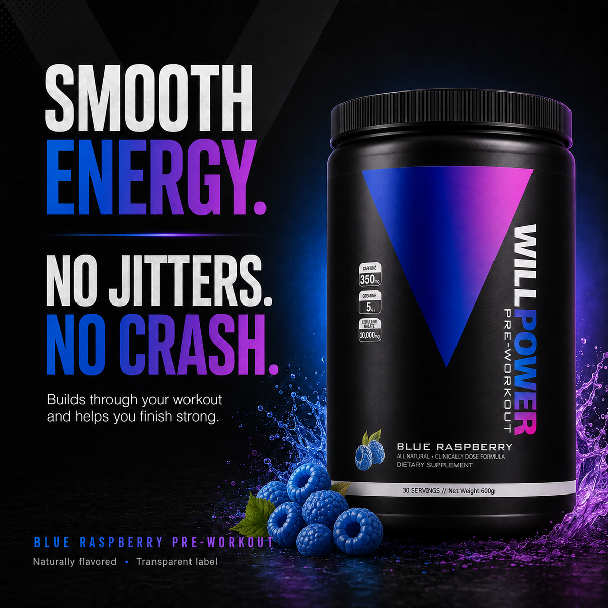Willpower Pre-Workout